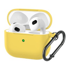 Husa Airpods 3 Casey Studios Silicone - Galben