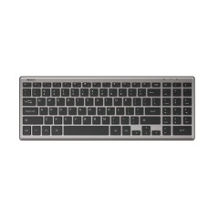 Tastatura Inteligenta Wireless pentru Laptop, Tableta, Windows, Mac, Linux - Yesido (KB10) - Grey