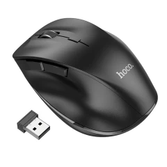 Mouse Fara Fir 2.4G, 1600 DPI - Hoco Mystic (GM24) - Black Negru