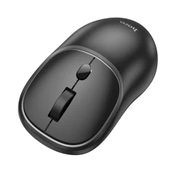 Mouse Fara Fir 2.4G, 1600 DPI - Hoco Royal (GM25) - Dark Night Black Negru