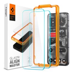 Folie pentru Nothing Phone (2) - Spigen Glass.TR Align Master (set 2) - Clear