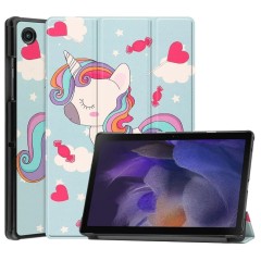 Husa pentru Samsung Galaxy Tab A8 10.5 (2021) - Techsuit FoldPro - Unicorn