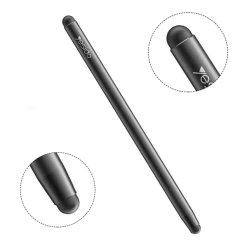 Stylus Pen Capacitiv 2in1 Android, iOS Yesido ST01 - Negru Negru