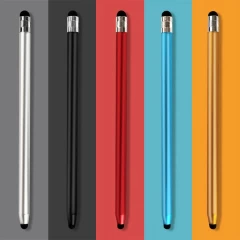 Stylus Pen Arpex, 2in1 universal, Android, iOS, aluminiu, JC01 - Verde Verde