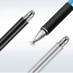 Stylus Pen Arpex, 2in1 universal, Android, iOS, aluminiu, JC02 - Albastru Deschis Albastru Deschis