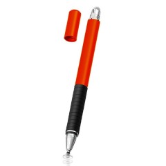 Stylus Pen Arpex, 2in1 universal, Android, iOS, aluminiu, JC02 - Rosu