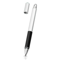 Stylus Pen Arpex, 2in1 universal, Android, iOS, aluminiu, JC02 - Silver