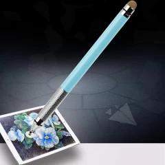 Stylus Pen Arpex, 2in1 universal, Android, iOS, aluminiu, JC03 - Negru Negru
