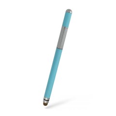 Stylus Pen Arpex, 2in1 universal, Android, iOS, aluminiu, JC03 - Turcoaz