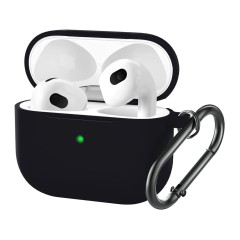 Husa Airpods 3 Casey Studios Silicone - Negru