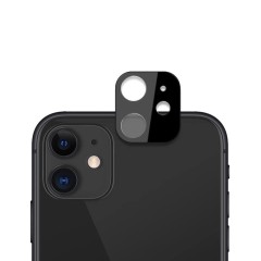 Folie Camera pentru iPhone 12 - Techsuit Full Camera Glass - Black