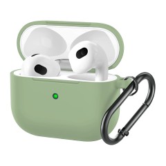 Husa Airpods 3 Casey Studios Silicone - Verde