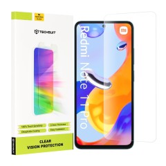 Folie pentru Xiaomi Redmi Note 11 Pro+ 5G / Poco X4 Pro 5G / Redmi Note 11 Pro 4G / Redmi Note 11 Pro 5G / Redmi Note 12 Pro 4G - Techsuit Clear Vision Glass - transparenta