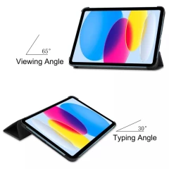 Husa pentru Apple iPad Air 4 (2020) / Air 5 (2022) - Techsuit FoldPro - Negru Negru