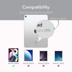 Husa pentru iPad Air 4 (2020) / Air 5 (2022) - ESR Rebound Slim - Argintiu Argintiu