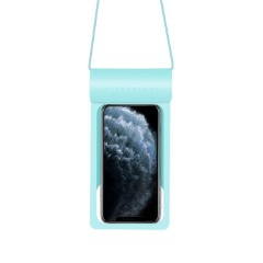 Husa Impermeabila pentru Telefon - Techsuit Waterproof Case (TWC1) - cyan