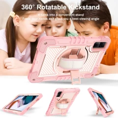 Husa pentru Xiaomi Redmi Pad - Techsuit StripeShell 360 - Roz Roz