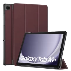 Husa pentru Samsung Galaxy Tab A9 Plus - Techsuit FoldPro - Black Rosu 