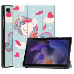 Husa pentru Samsung Galaxy Tab A8 10.5 (2021) - Techsuit FoldPro - Butterfly Unicorn 