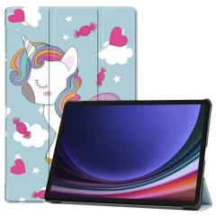 Husa pentru Samsung Galaxy Tab S9 / S9 FE - Techsuit FoldPro - Butterfly Unicorn 
