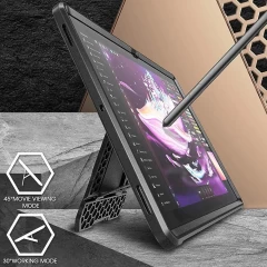 Husa pentru Samsung Galaxy Tab S9 Ultra - Supcase Unicorn Beetle Pro - Black Negru