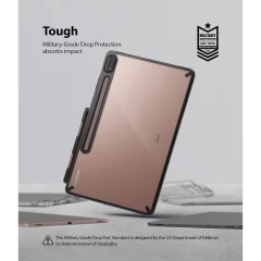 Husa Samsung Galaxy Tab S7 Plus 12.4 T970/T976 Ringke Fusion - Smoke Black Smoke Black