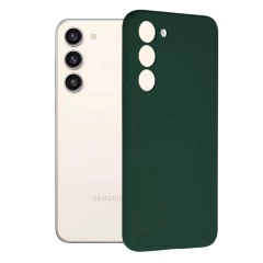 Husa pentru Samsung Galaxy S23 Plus - Techsuit Soft Edge Silicone - Negru Verde 