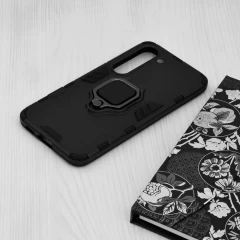 Husa pentru Samsung Galaxy S23 - Techsuit Silicone Shield - Negru Negru