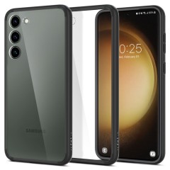 Husa pentru Samsung Galaxy S23 - Spigen Ultra Hybrid - Negru