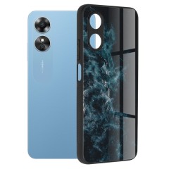 Husa pentru Oppo A17 - Techsuit Glaze Series - Albastru