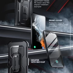 Husa pentru Samsung Galaxy A34 5G - Supcase Unicorn Beetle Pro - Negru Negru