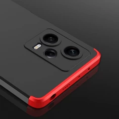 Husa pentru Xiaomi Redmi Note 12 Pro+ + Folie - GKK 360 - Negru Negru