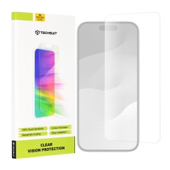 Folie pentru iPhone 15 Plus - Techsuit Clear Vision Glass - transparenta