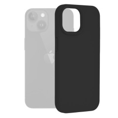 Husa pentru iPhone 15 - Techsuit Soft Edge Silicone - Black