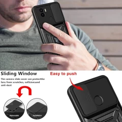 Husa pentru Xiaomi Redmi A1+ / A2+ - Techsuit CamShield Series - Black Negru