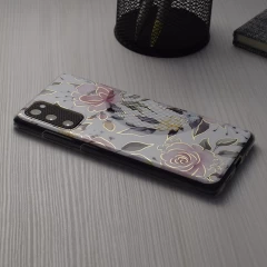 Husa pentru Oppo A17 - Techsuit Marble Series - Chloe White Alb