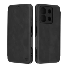Husa pentru Xiaomi Redmi Note 13 5G - Techsuit Safe Wallet Plus - Black Negru