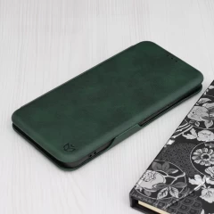Husa pentru Xiaomi Redmi Note 13 Pro+ 5G - Techsuit Safe Wallet Plus - Green Verde