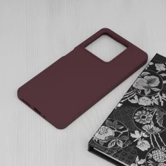 Husa pentru Xiaomi Redmi Note 13 5G - Techsuit Soft Edge Silicone - Plum Violet violet
