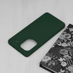 Husa pentru Xiaomi Redmi Note 13 Pro+ 5G - Techsuit Soft Edge Silicone - Dark Green Verde