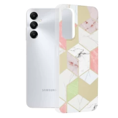 Husa pentru Samsung Galaxy A05s - Techsuit Marble Series - Green Hex Mov 