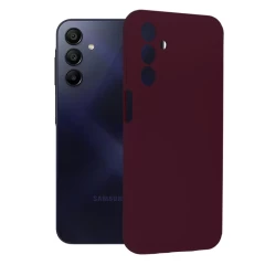 Husa pentru Samsung Galaxy A15 4G / A15 5G - Techsuit Soft Edge Silicone - Black violet 