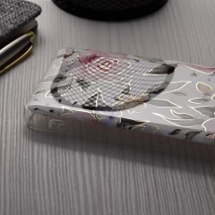 Husa pentru Samsung Galaxy A15 4G / A15 5G - Techsuit Marble Series - Chloe White Alb