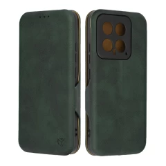 Husa pentru Xiaomi 14 - Techsuit Safe Wallet Plus - Black Verde 