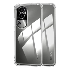 Husa pentru Oppo Reno10 Pro+ - Techsuit Shockproof Clear Silicone - Clear transparenta