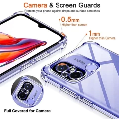 Husa pentru Oppo Reno10 Pro+ - Techsuit Shockproof Clear Silicone - Clear transparenta