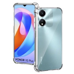 Husa pentru Honor X5 Plus - Techsuit Shockproof Clear Silicone - Clear