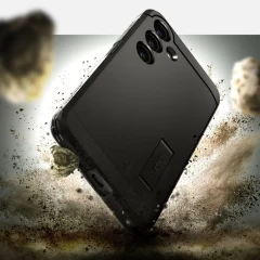Husa pentru Samsung Galaxy S24 - Spigen Tough Armor - Black Negru
