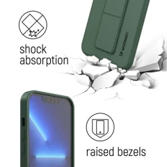 Husa Samsung Galaxy A21S Wozinsky Kickstand Case - Negru Negru