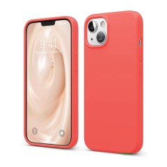 Husa iPhone 13 Mini Casey Studios Premium Soft Silicone - Flamingo